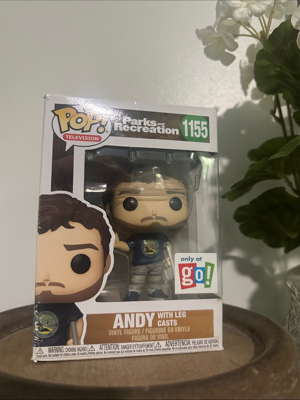 NIB Funko Pop! Andy with Leg Casts – Parks and Recreation character
